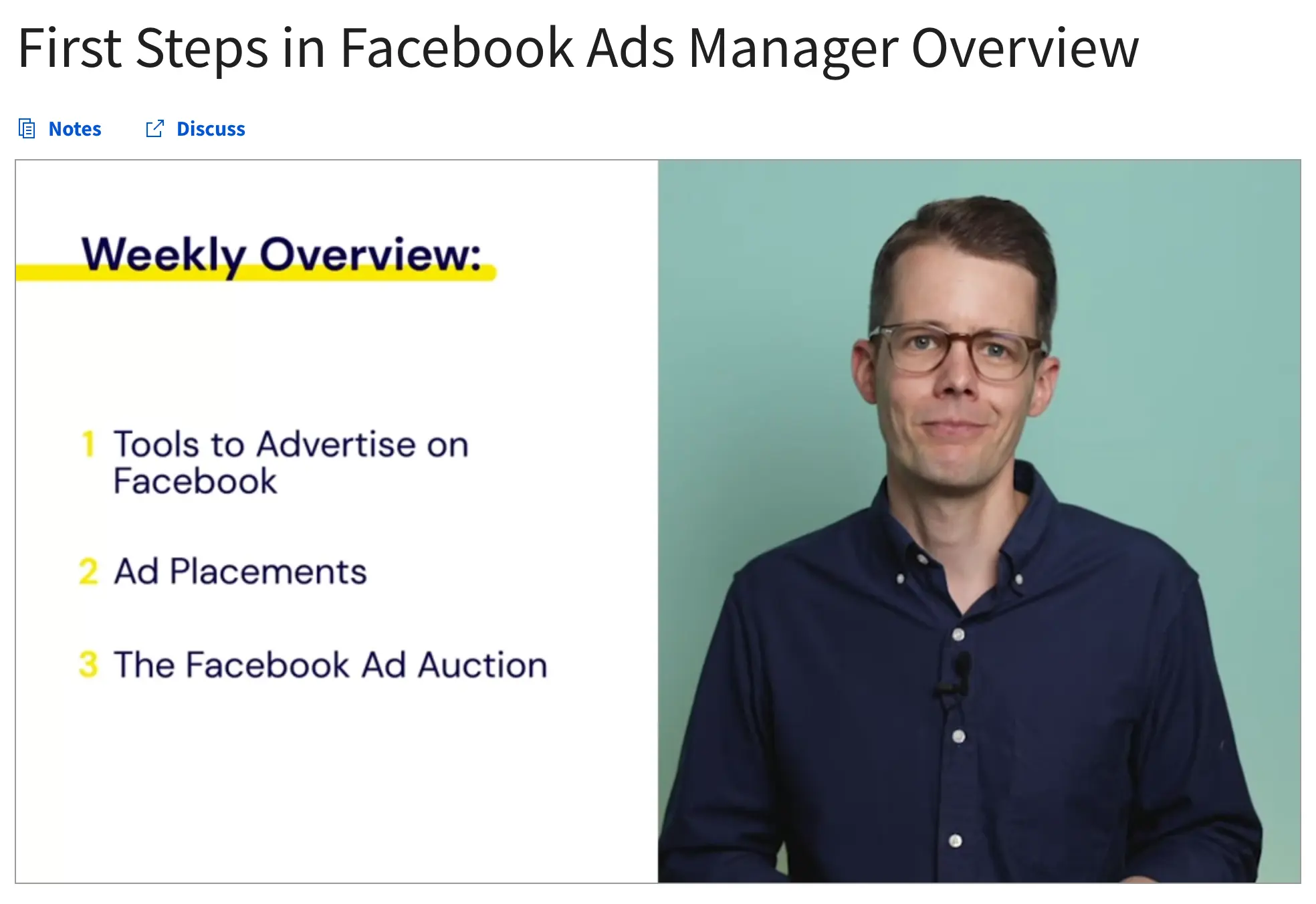 Advertising with Meta Course